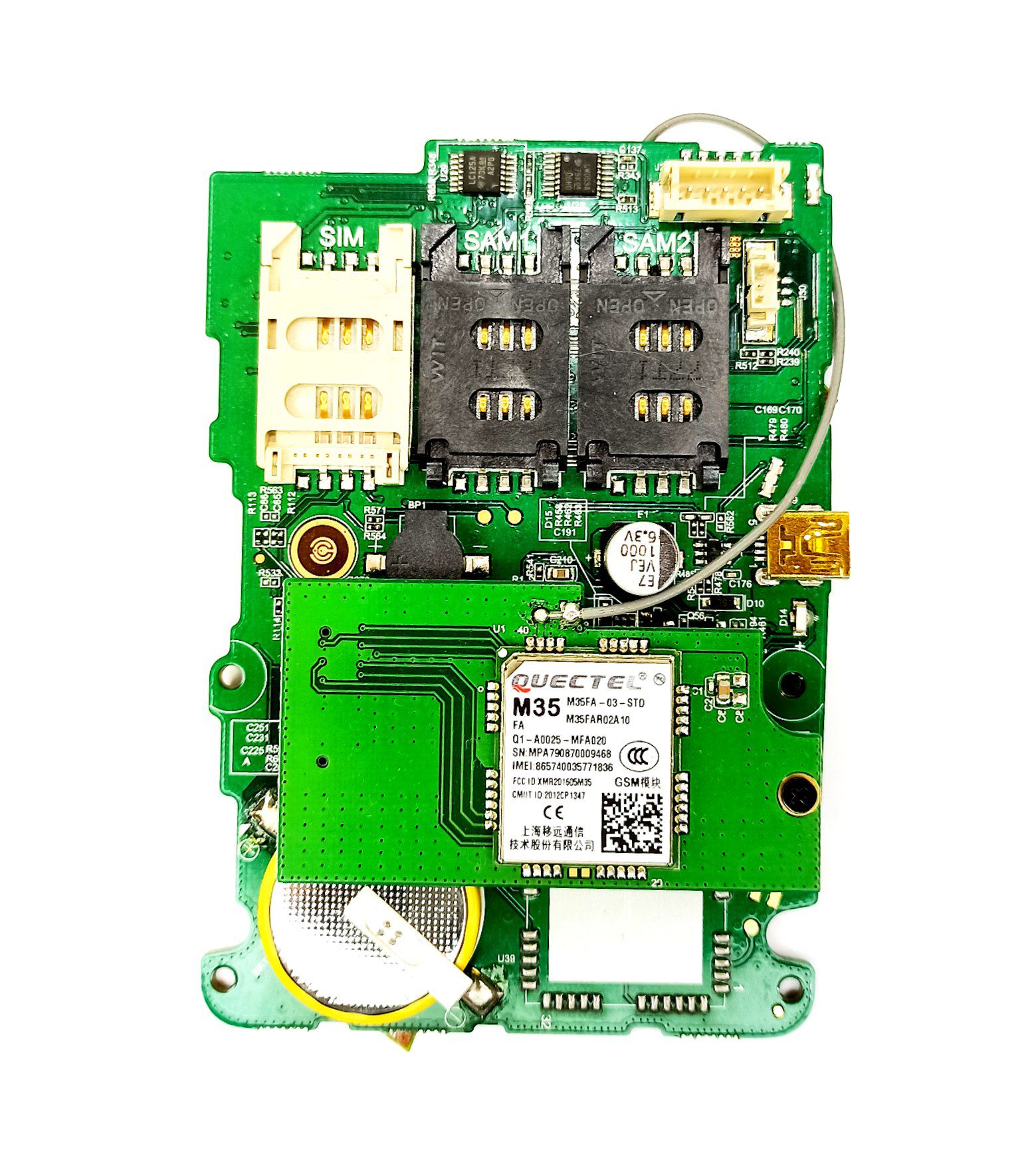 برد B نیوپوز 7210 سه سیم بهمراه ماژول M35